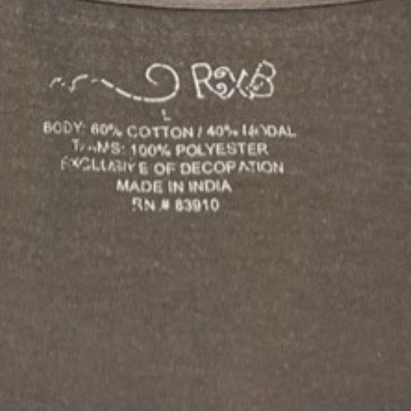 RXB Women's Unique Designed Sleeveless Top, Size Large - Picture 3 of 5